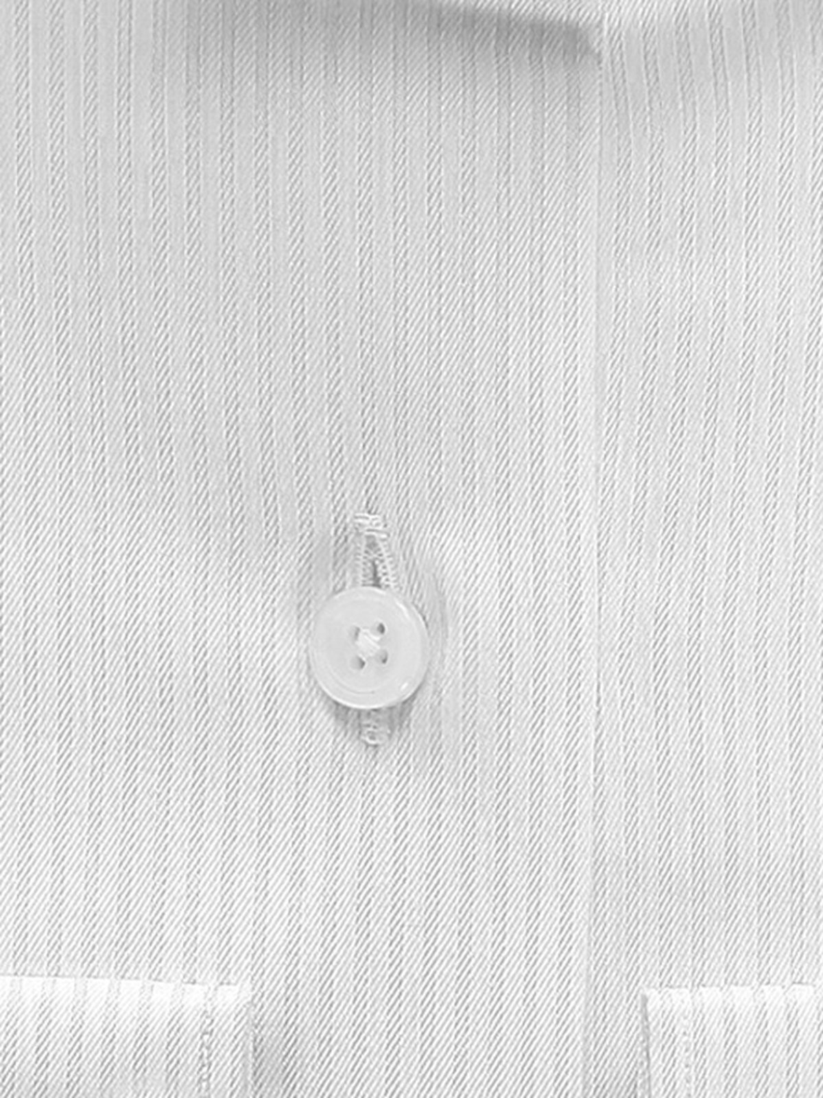 Camisa blanca de vestir — detalle del tejido