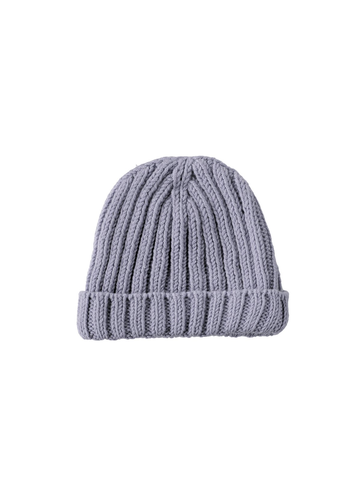 Gorro de punto gris