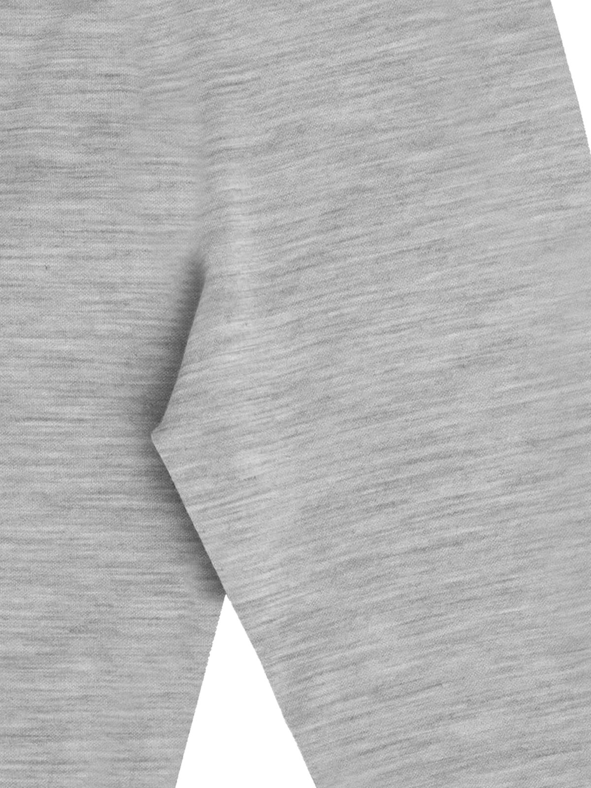Leggings de punto gris — detalle